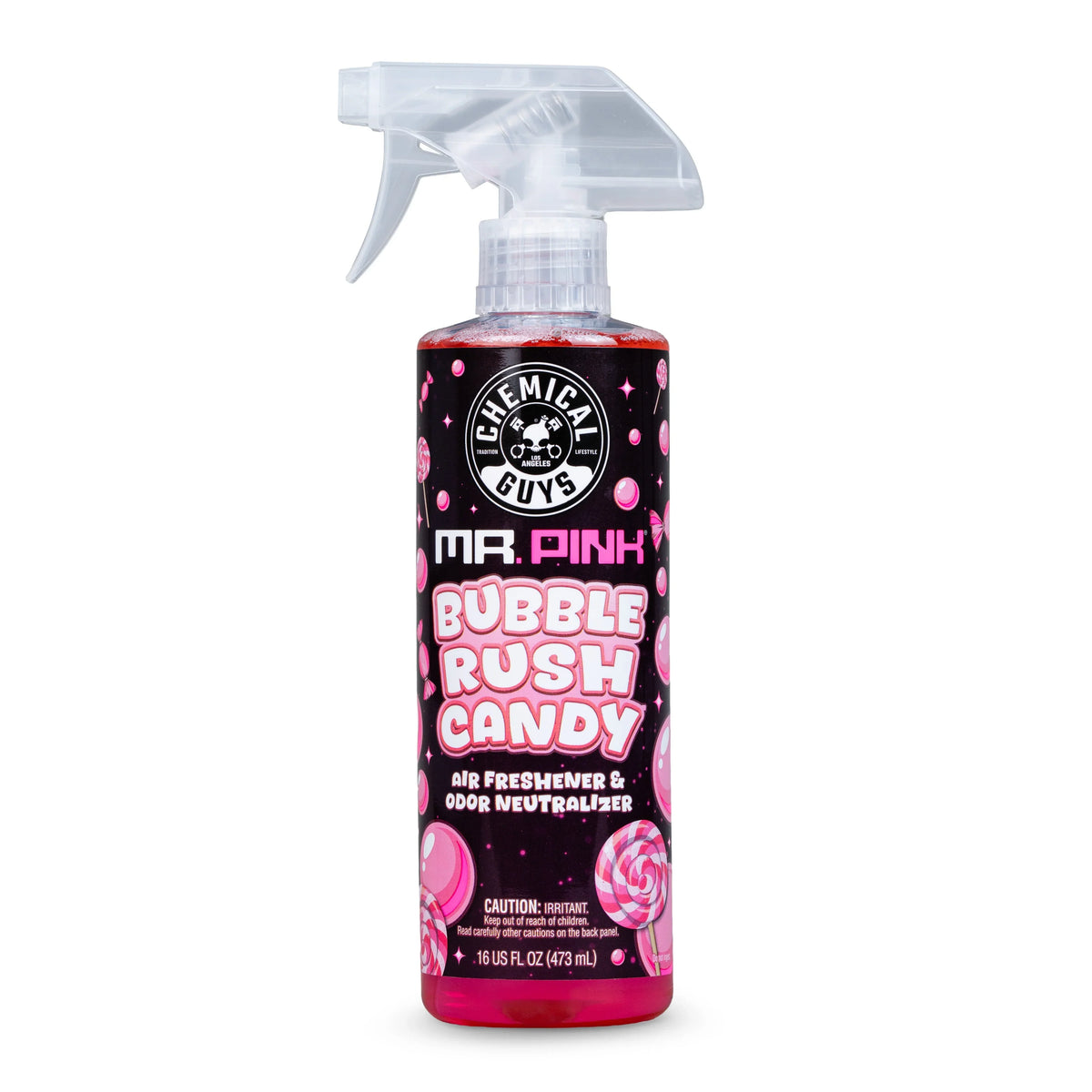 Mr. Pink Bubble Rush Candy Air Freshener & Odor Neutralizer